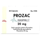 Prozac 20mg Capsule 28