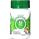Essential D3 5000iu Capsule 60