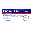 Sandoz Ramipril 2.5mg Tablet 20