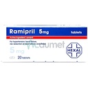Sandoz Ramipril 5mg Tablet 20
