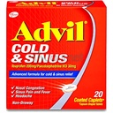 Advil Cold & Sinus Tablet 20