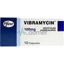 Vibramycin 100mg Tablet 10