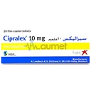 Cipralex 10mg Tablet 28