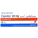 Cipralex 20mg Tablet 28