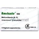 Amrizole 500mg Vaginal Suppository 5