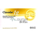 Clavodar 1g Tablet 14