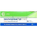 Monozide 25mg Tablet 30