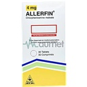 Allerfin 4mg Tablet 30