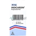 Indicardin 40mg Tablet 50