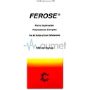 Ferose 50mg/5ml Syrup 100ml