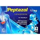Peptazole 15mg Capsule 28