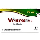 Venex XR 75mg Capsule 14