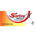 Sortiva H 100/12.5mg Tablet 30