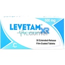 Levetam XR 500mg Tablet 30