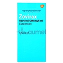 Zovirax 200mg/5ml Suspension 125ml