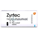 Zyrtec 10mg Tablet 10