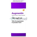 Augmentin 156mg/5ml Suspension 100ml