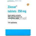 Zinnat 250mg Tablet 14