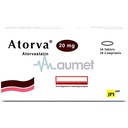 Atorva 20mg Tablet 30