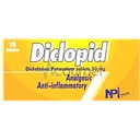 Diclopid 50mg Tablet 20