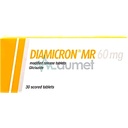Diamicron MR 60mg Tablet 30