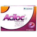 Aciloc 20mg Capsule 14