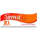 Simva 10mg Tablet 30