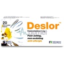 Deslor 5mg Tablet 20