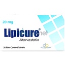Lipicure 20mg Tablet 30