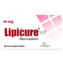 Lipicure 40mg Tablet 30