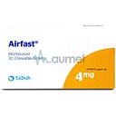 Airfast Pediatrics 4mg Chewable Tablet 30