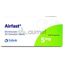 Airfast 5mg Chewable Tablet 30