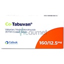 Co-Tabuvan 160/12.5mg Tablet 30