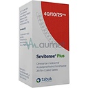 Sevitense Plus 40/10/25mg Tablet 28