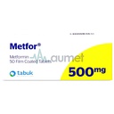 Metfor 500mg Tablet 50