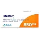 Metfor 850mg Tablet 60