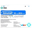 Janumet 50/850mg Tablet 56