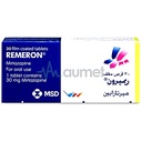 Remeron 30mg Tablet 30