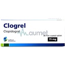 Clogrel 75mg Tablet 30
