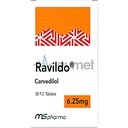Ravildo 6.25mg Tablet 30