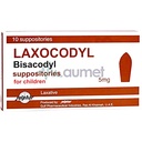 Laxocodyl 5mg Suppository 10