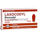 Laxocodyl 10mg Suppository 10