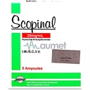 Scopinal 20mg/ml Ampoule 5