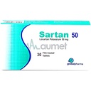 Sartan 50mg Tablet 30