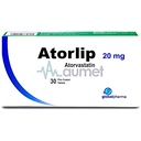Atorlip 20mg Tablet 30