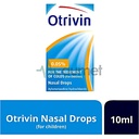 Otrivin 0.05% Nasal Drop 10ml