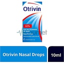 Otrivin 0.1% Nasal Drop 10ml