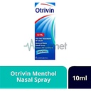 Otrivin Menthol 0.1% Nasal Spray 10ml