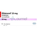 Dilatrend 25mg Tablet 30
