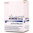 Asacol 800mg Gastro Resistant Tablet 50